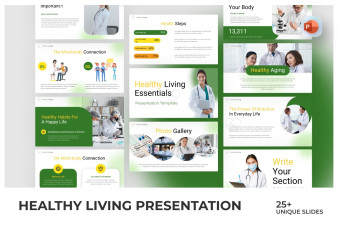 Healthy Living PowerPoint Template